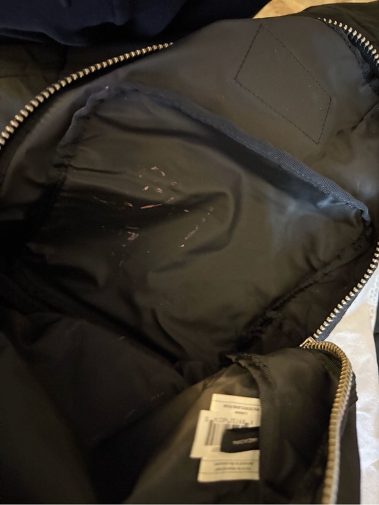 Marc Jacobs Black Mini Nylon Backpack with Silver Zippers main image 5
